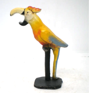 Cast Iron Parrot Nutcracker Vintage