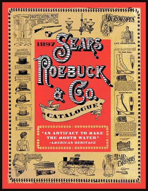 Sears Roebuck Catalog Vintage Book